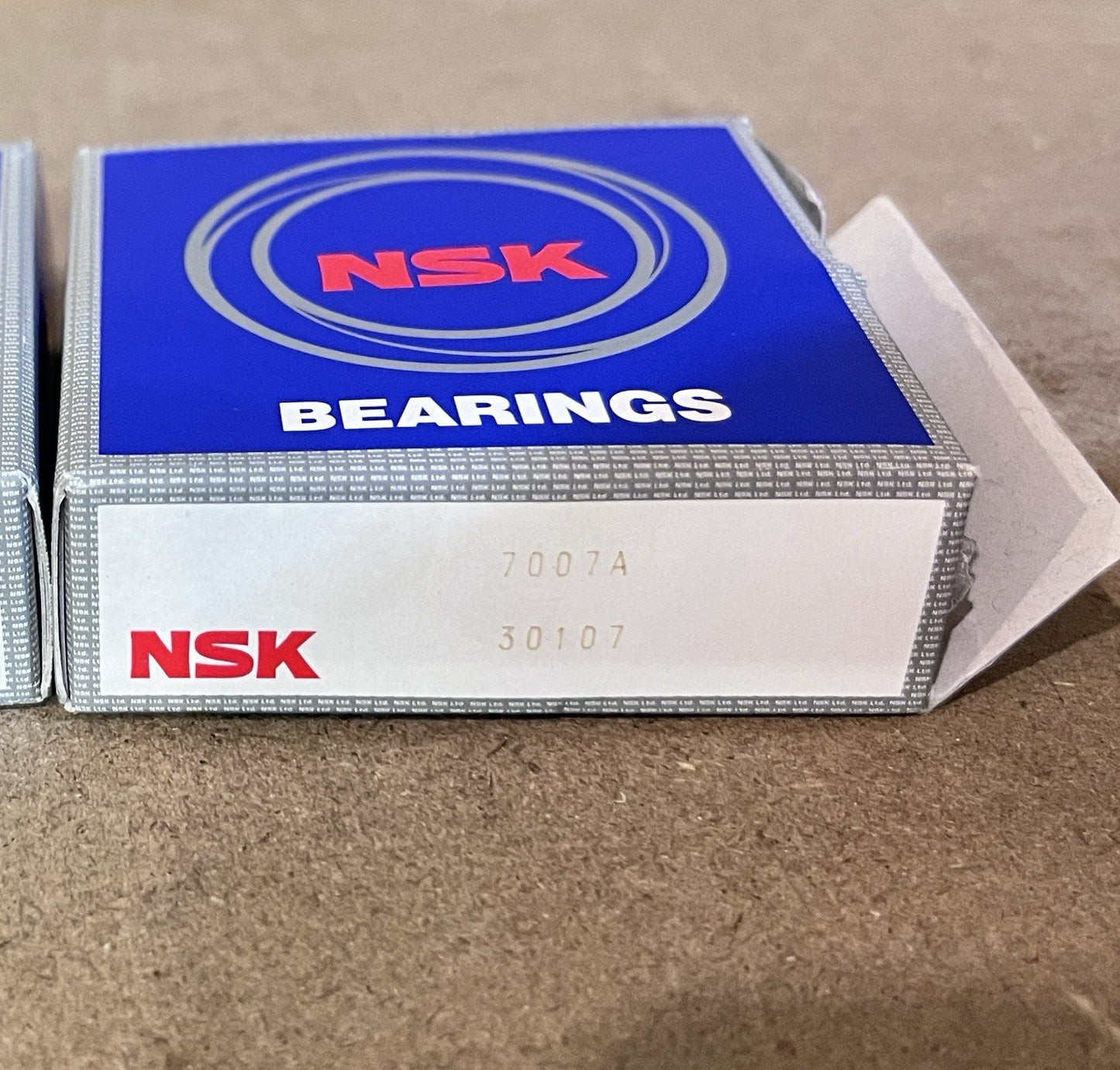 NSK 7007A High Precision Angular Contact Ball Bearings Japan Lot Of 2