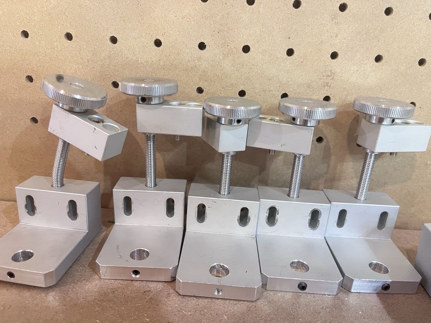 CNC Machined Aluminum Components Lot Mounting Plates Cylinder Brackets DIY