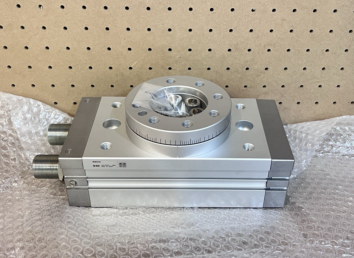 SMC MSQB200A Heavy Duty Rotary Table Actuator Rack & Pinion 0-190° NEW⁠