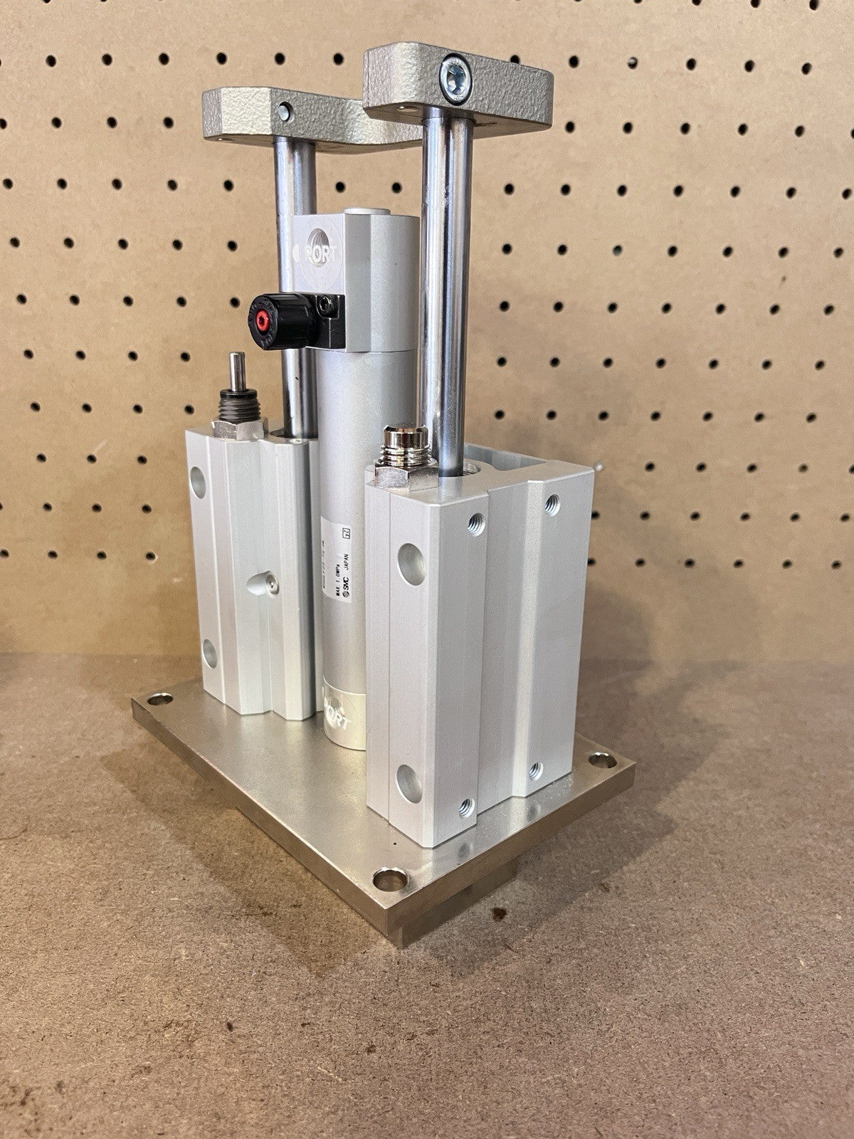 SMC MGGPL25-75-HL Guide Unit Cylinder 25mm Bore 75mm Stroke Ball Bearing