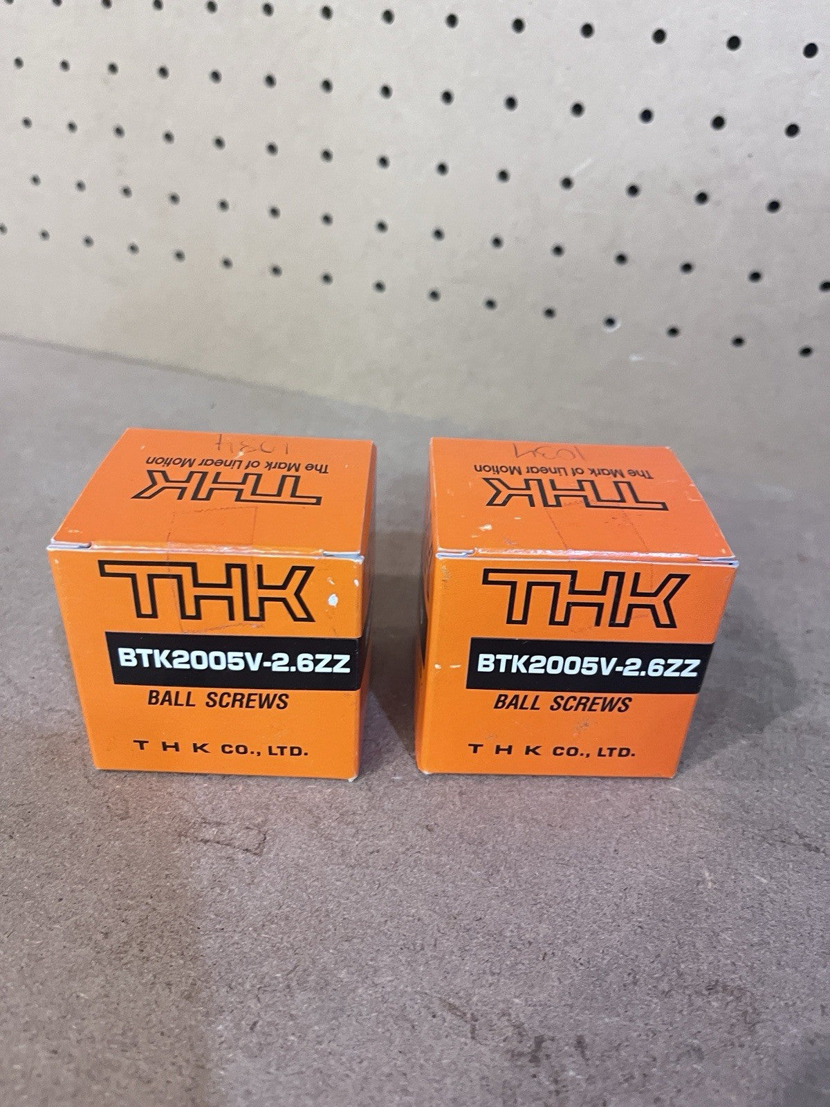 2 Pack THK BTK2005V-2.6ZZ Flanged Ball Screw Nut Linear Motion