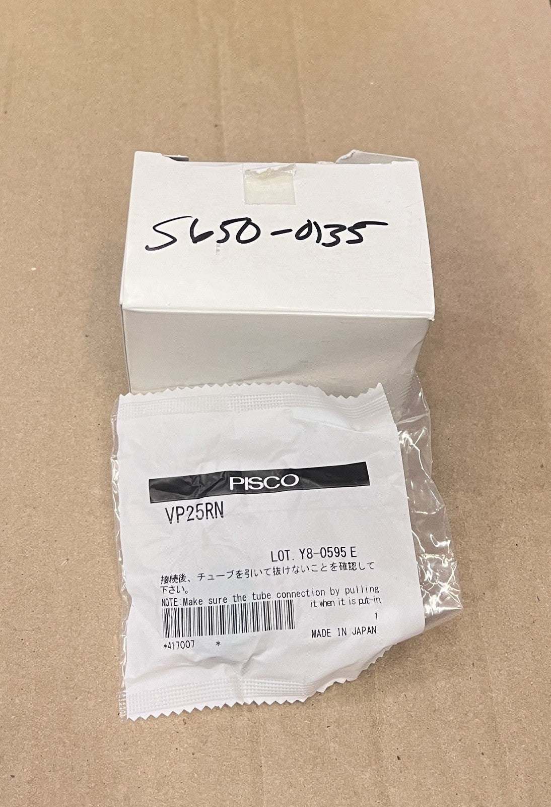 PISCO VP25RN Vacuum Pad - 10 Count Box - New Old Stock