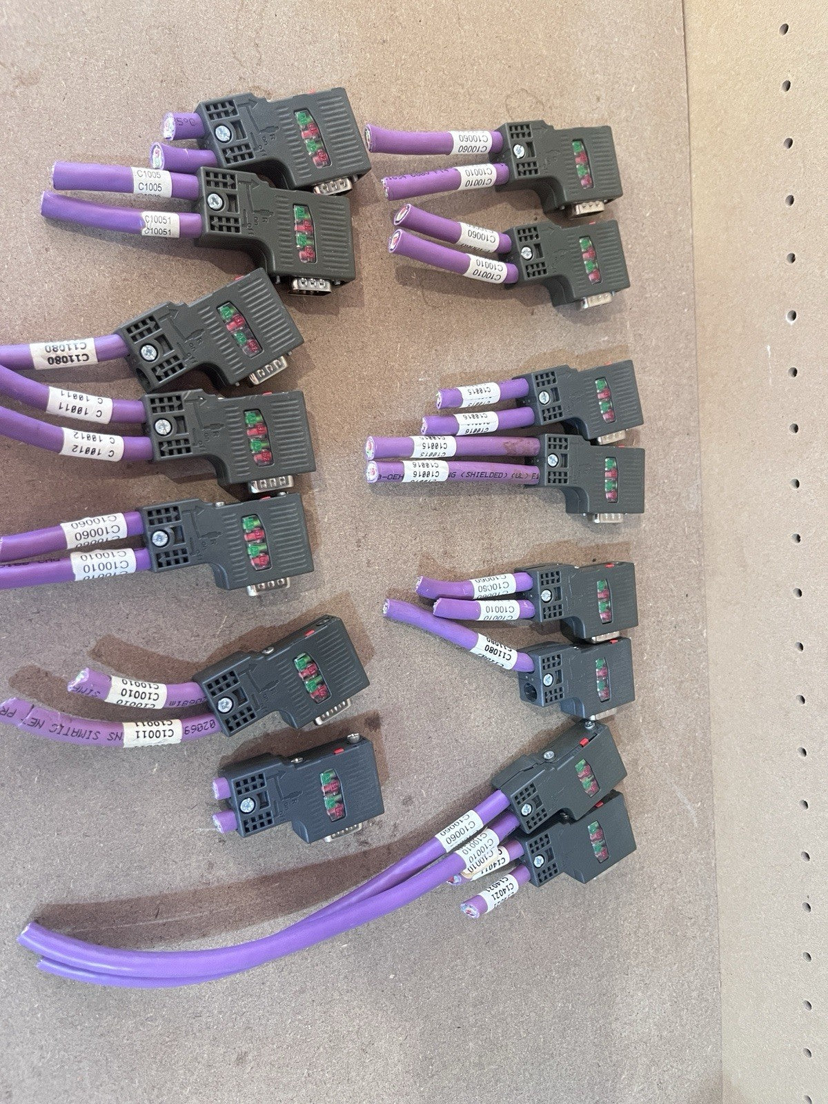 3-Pack Siemens 6ES7 972-0BA52-0XA0 Profibus Connector Germany w/ 13-Digit SN
