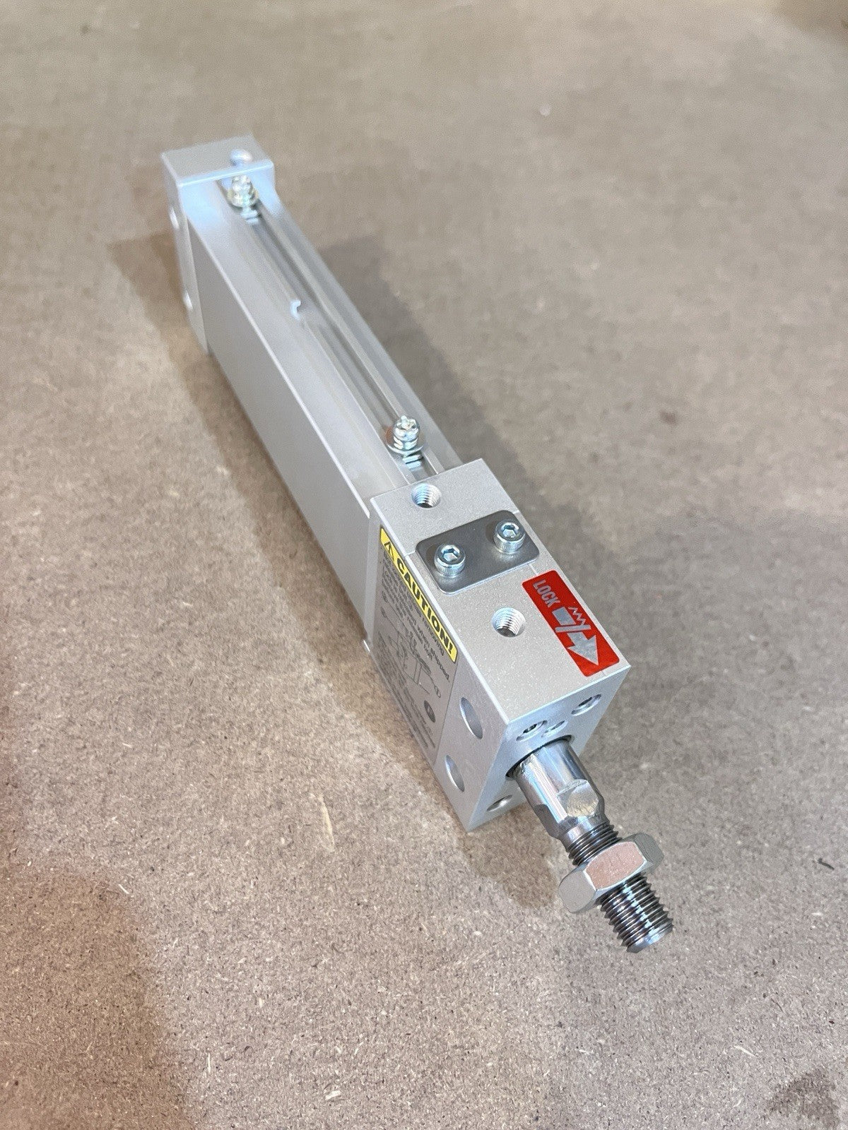 SMC MDLUB25-75DM-F Free Mount Cylinder w/ Drop Prevention Lock Brand New