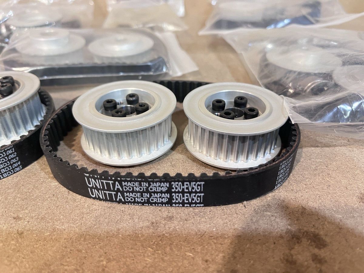 Unitta 350-EV5GT Timing Belt and Pulley Set - Lot