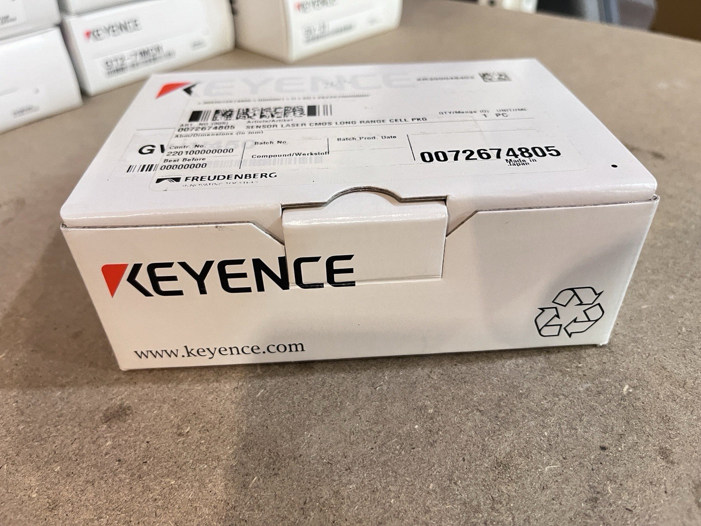 Keyence GV-H450 Long-distance Laser Sensor Head NEW