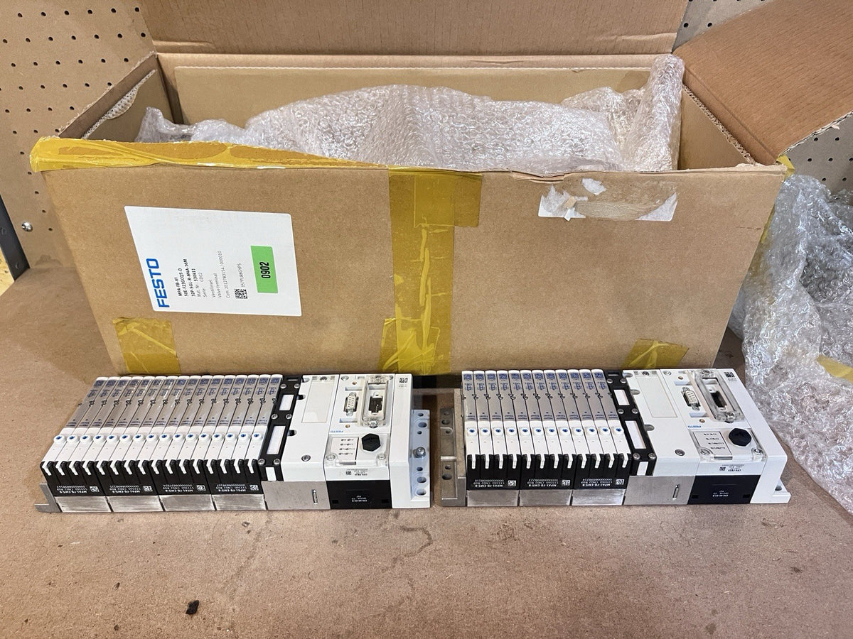 LOT OF 2 - Festo MPA-FB-VI CPX-FB23 CC-Link Valve Terminal Manifold NEW⁠