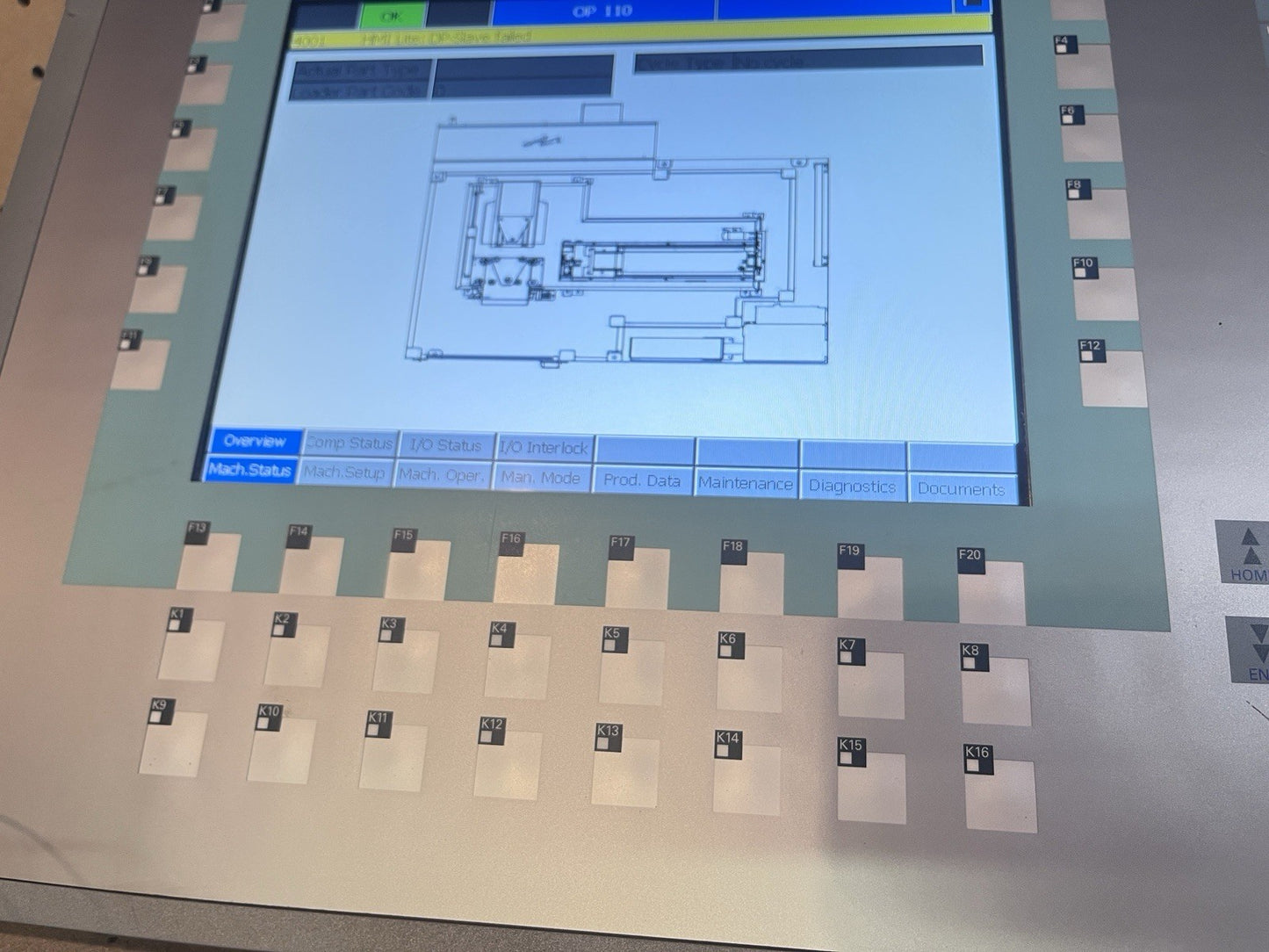 Siemens Simatic MP277 10" HMI 6AV6643-0DD01-1AX1 6AV66430DD011AX1 Tested