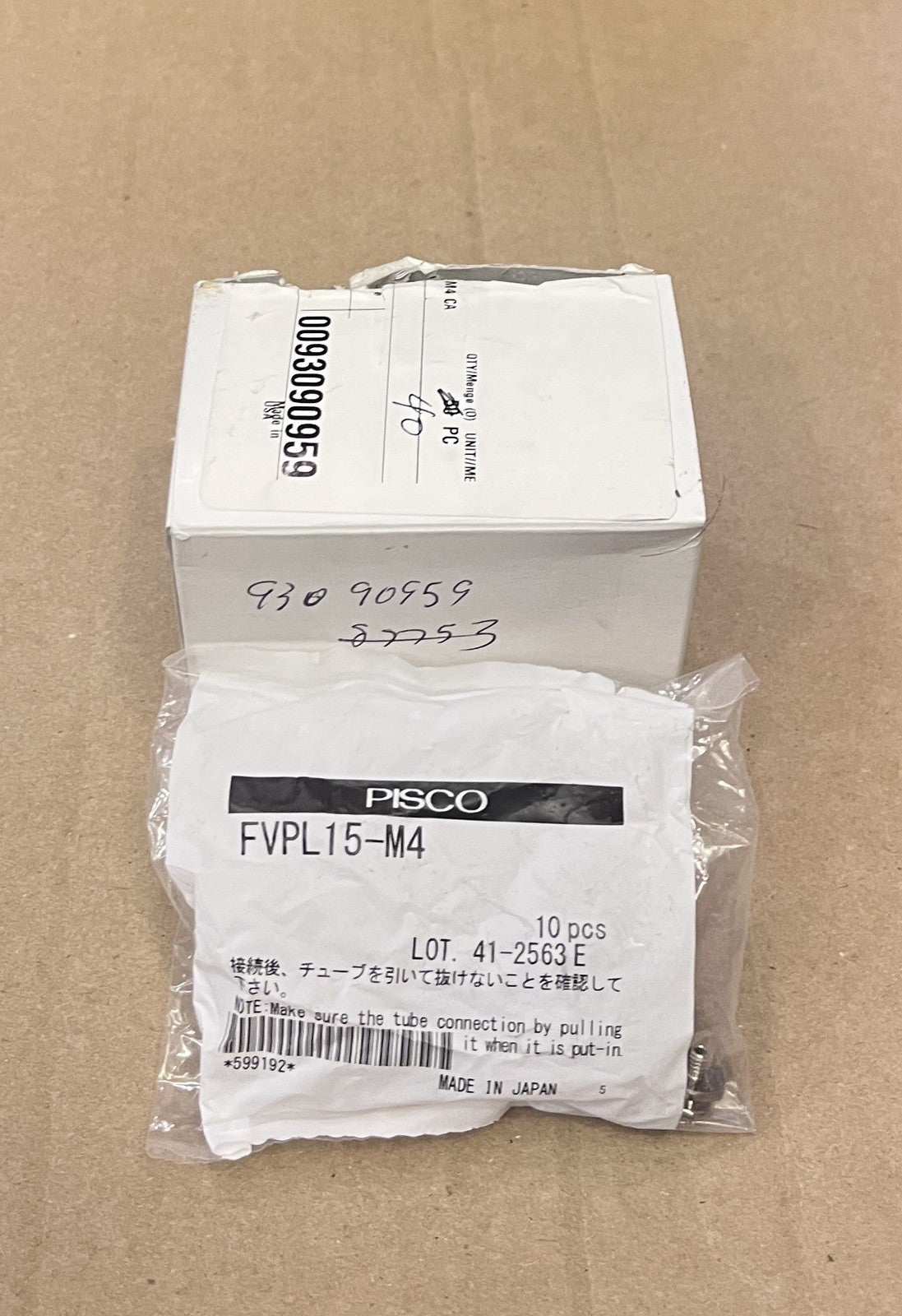 Pisco FVPL15-M4 Vacuum Pad Screw Set - New Pack of 4