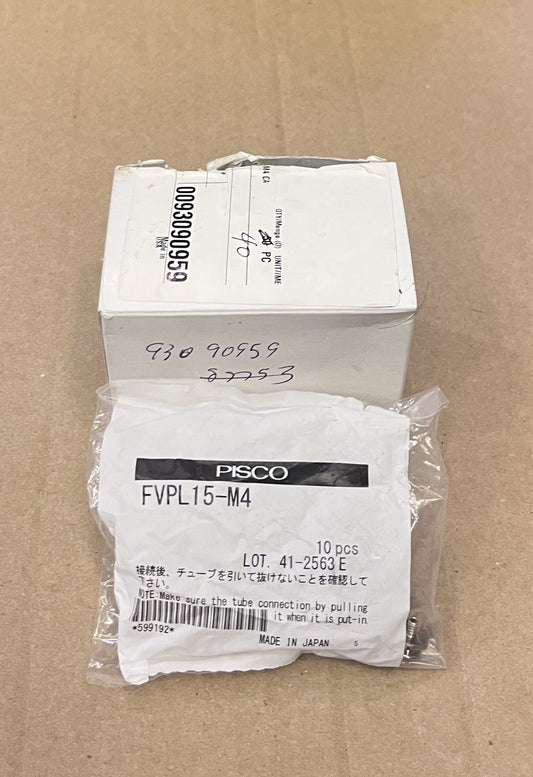Pisco FVPL15-M4 Vacuum Pad Screw Set - New Pack of 4