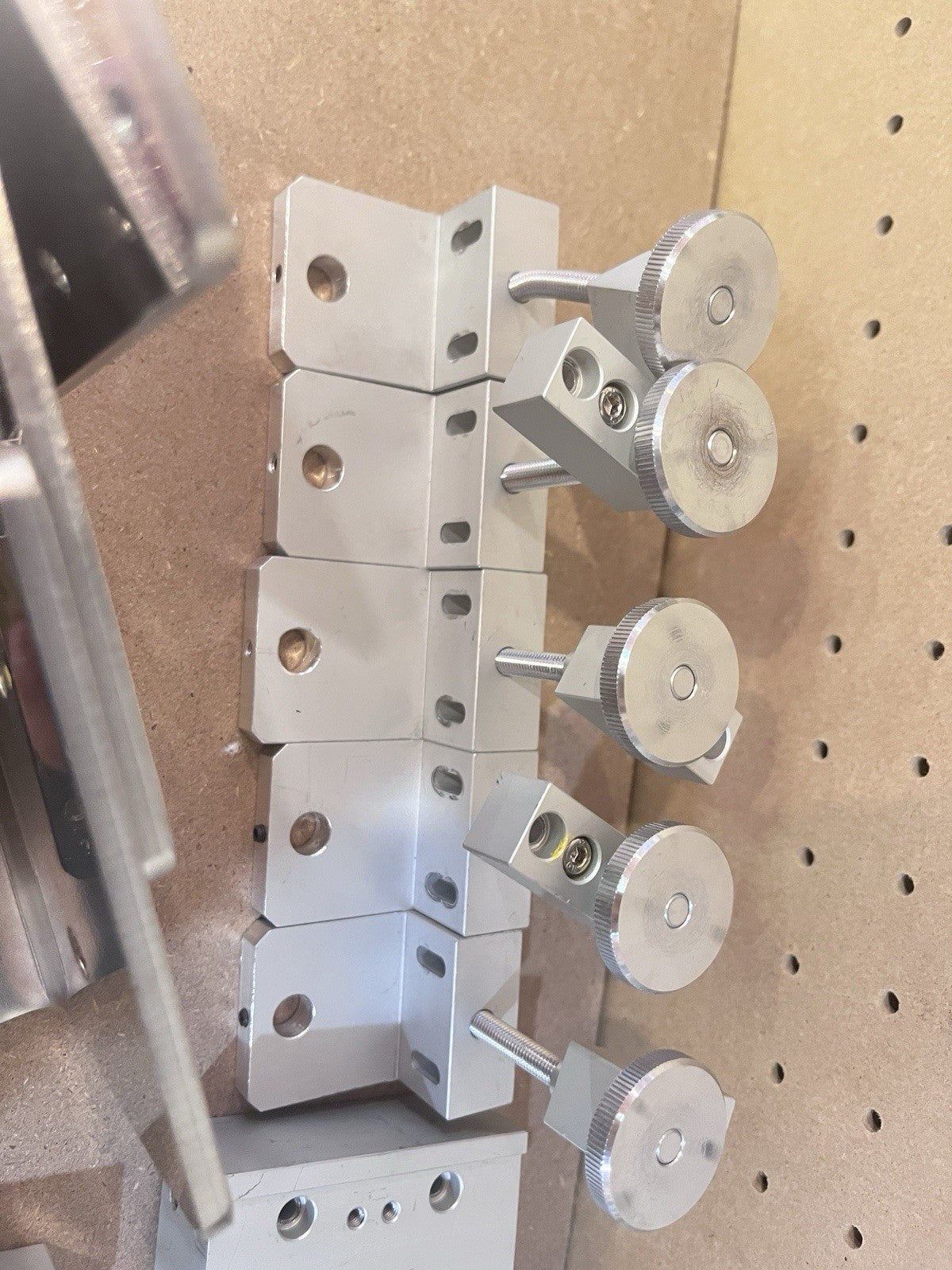 CNC Machined Aluminum Components Lot Mounting Plates Cylinder Brackets DIY