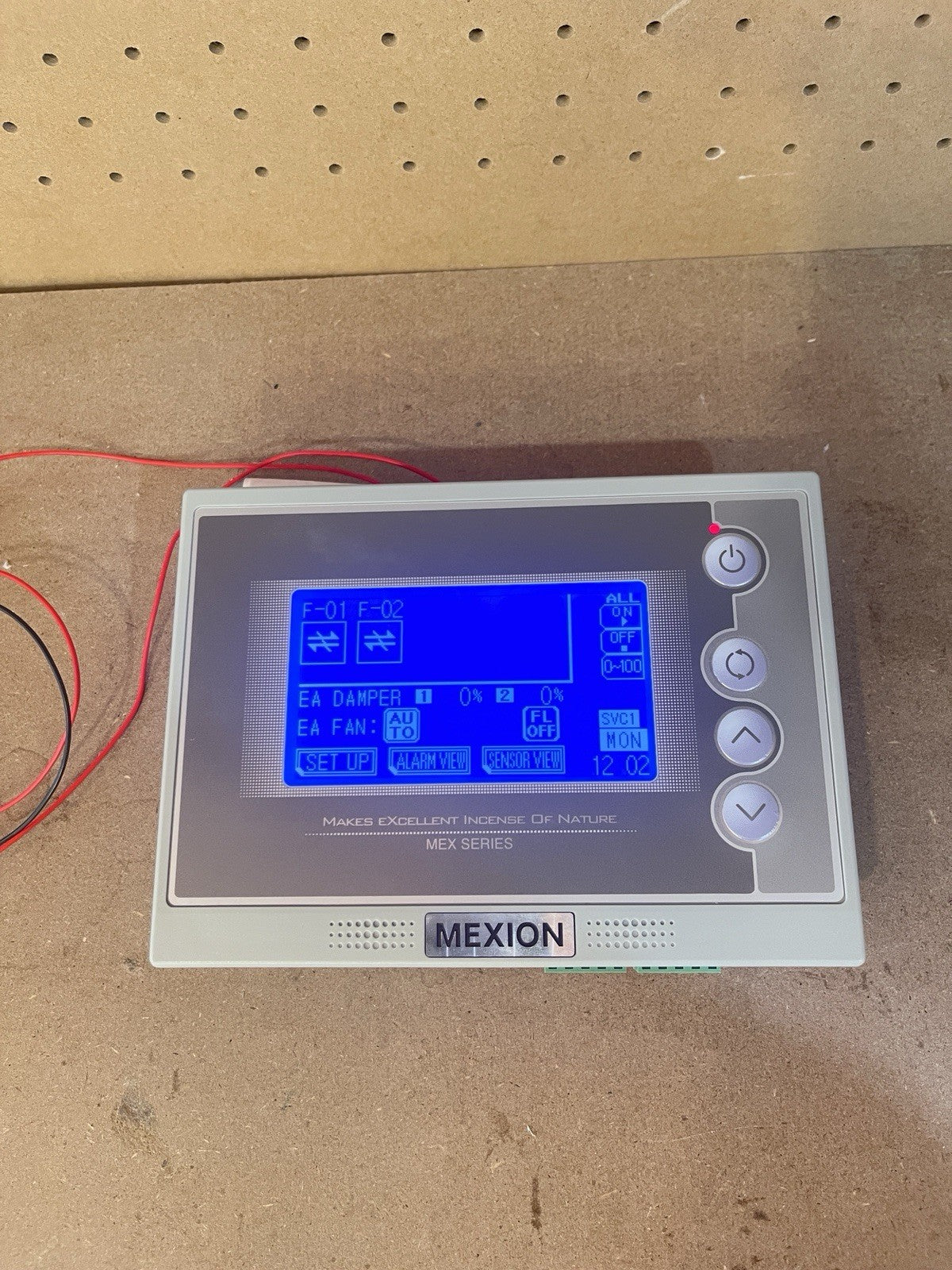 Tested MST MEXION MEX Series Clean Room HVAC HMI Controller Manual Included