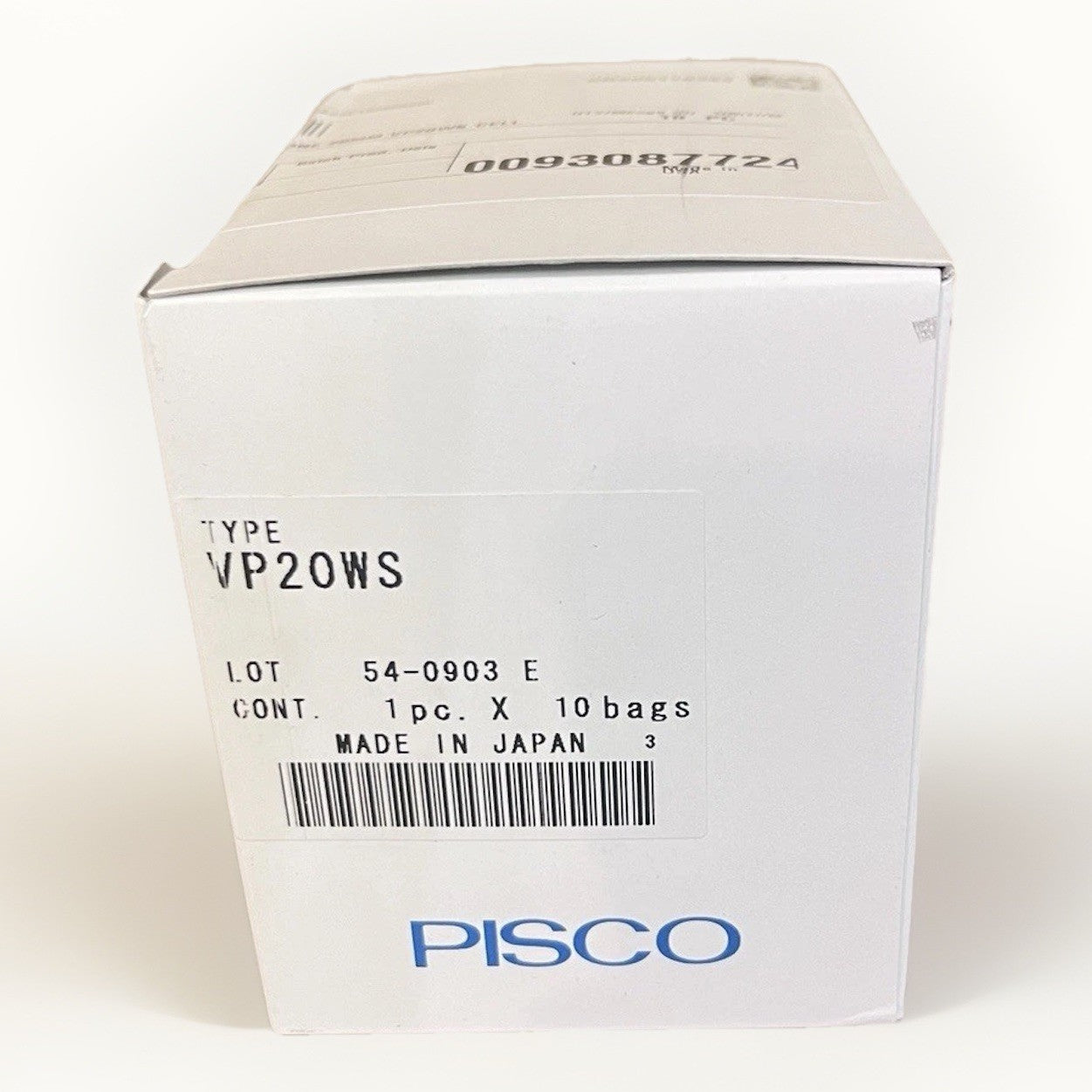 PISCO VP20WS Vacuum Pad Rubber Flat Ribs Type Lot of 10 Pcs 0093087724 New NOS