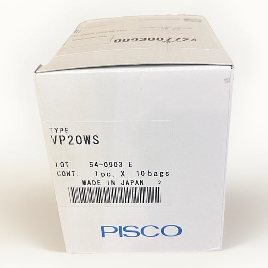 PISCO VP20WS Vacuum Pad Rubber Flat Ribs Type Lot of 10 Pcs 0093087724 New NOS