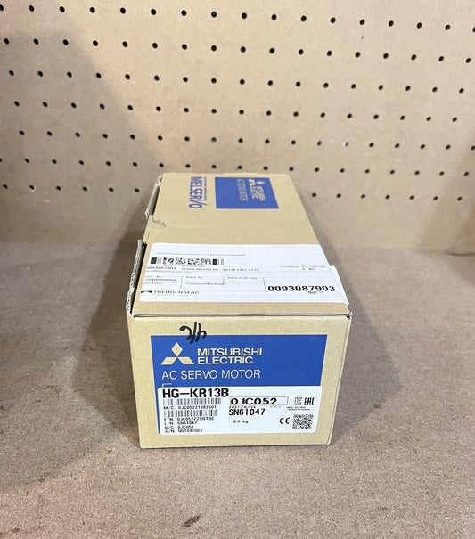 Mitsubishi HG-KR13B AC Servo Motor with Brake 100W 0.1kW J4 Series Brand New Box