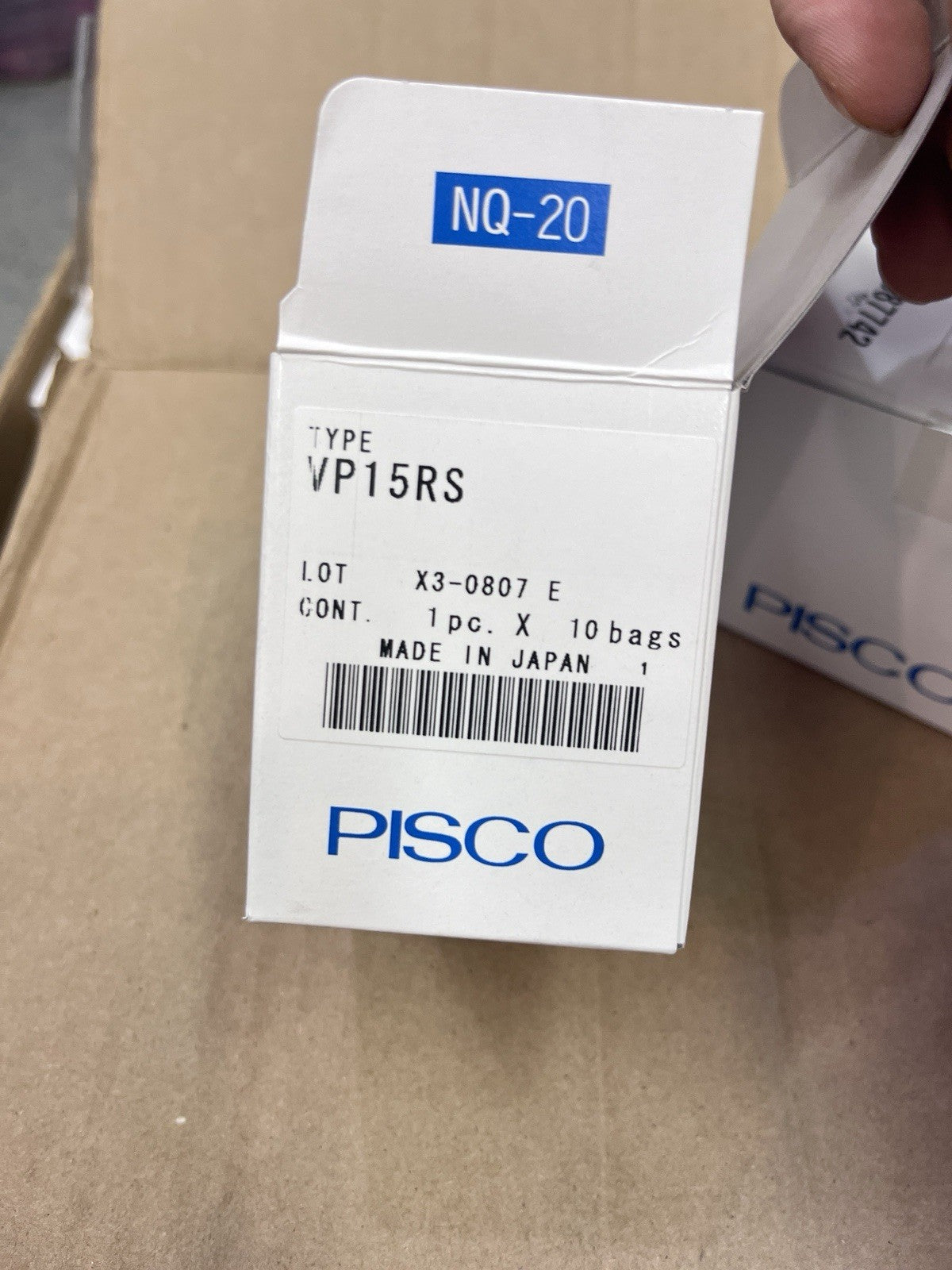 Pisco VP15RS Vacuum Pad / Suction Cup Pack of 10 New