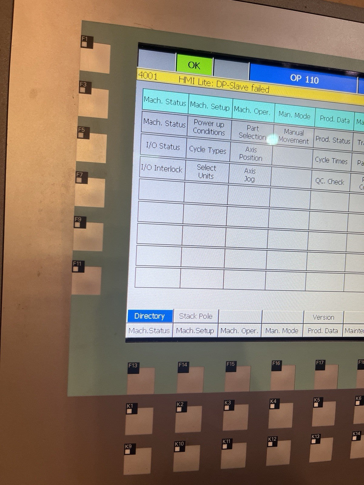 Siemens Simatic MP277 10" HMI 6AV6643-0DD01-1AX1 6AV66430DD011AX1 Tested