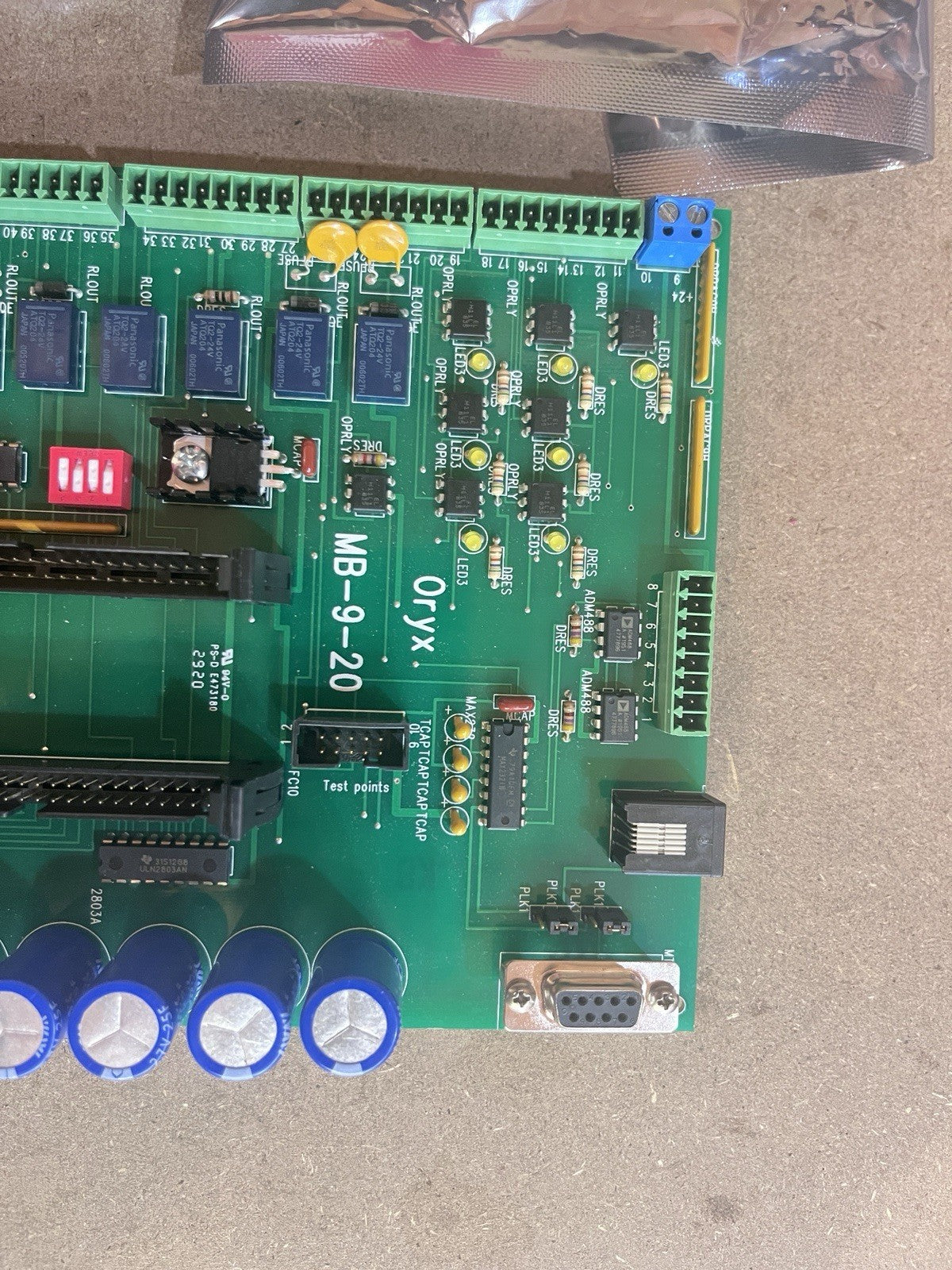 New Freudenberg Oryx MB-9-20 Board Set 0093087928 0093087926 0093087927 NOS