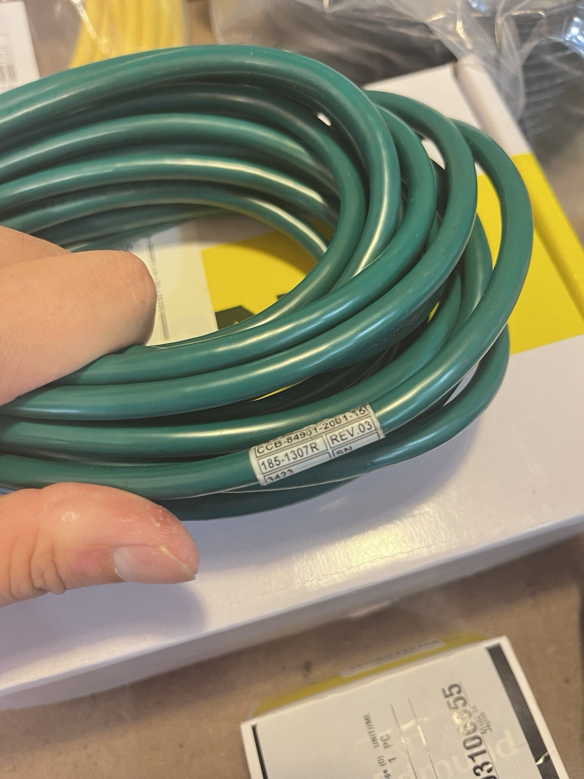 Cognex IS9912M-363-50 12MP Vision Camera Kit Lens Cables Precision Stage
