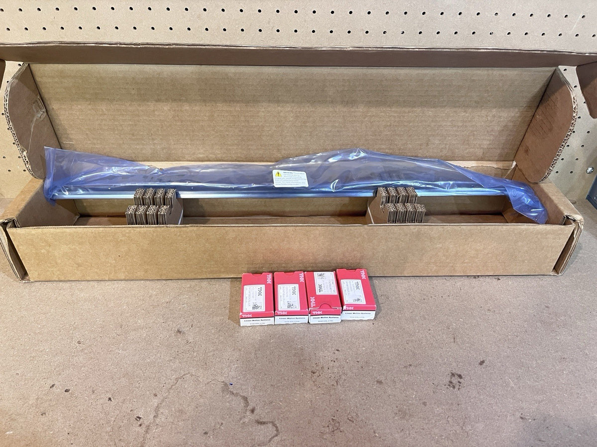 THK SR15 Linear Guide Rail 700mm with 4x SR15W Bearing Blocks Kit NEW⁠