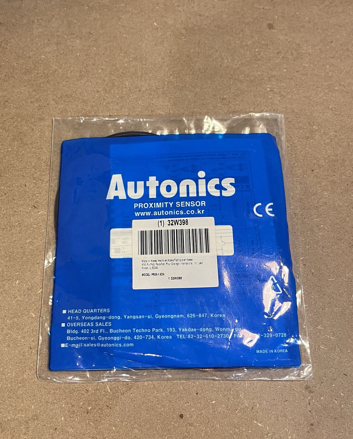 4x Autonics PR08-1.5DN M8 Inductive Proximity Sensor NPN NO 5-24VDC New