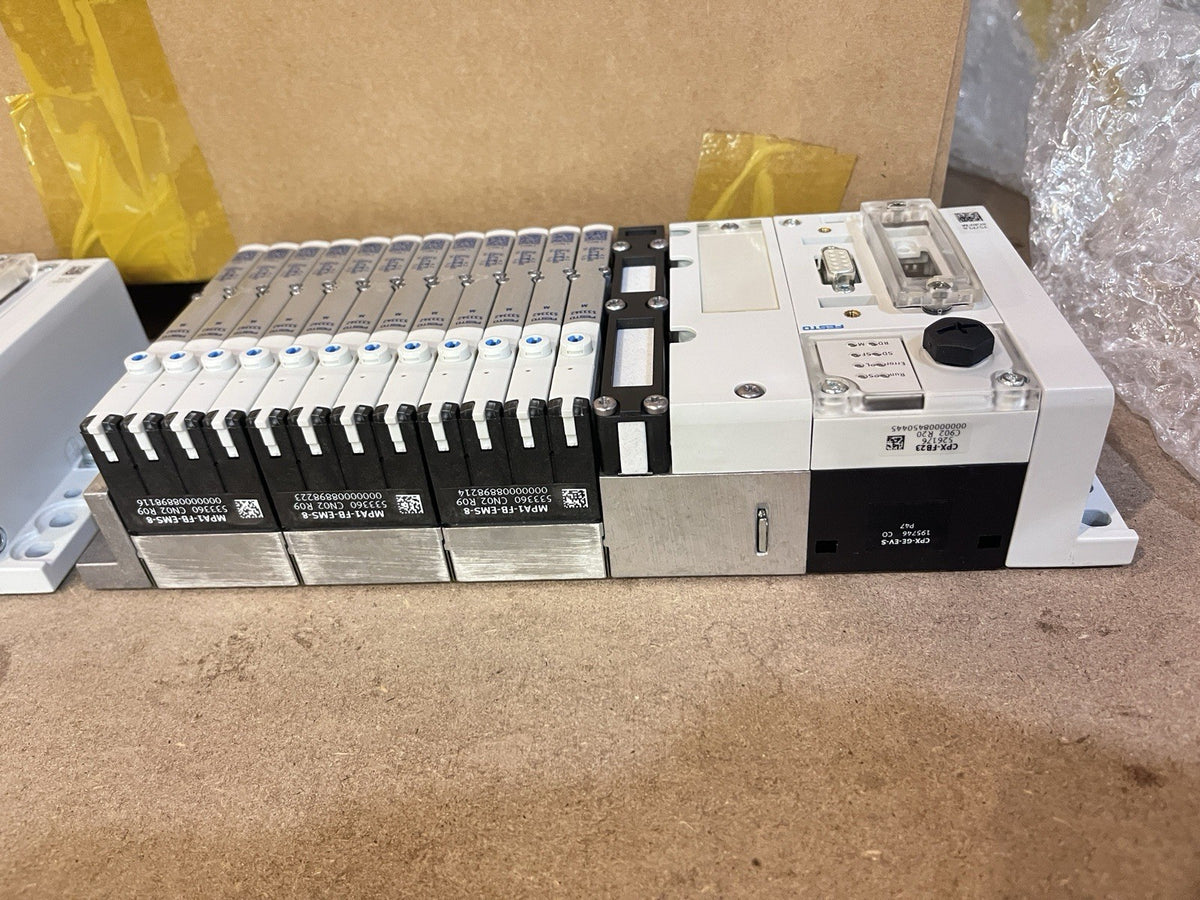 LOT OF 2 - Festo MPA-FB-VI CPX-FB23 CC-Link Valve Terminal Manifold NEW⁠