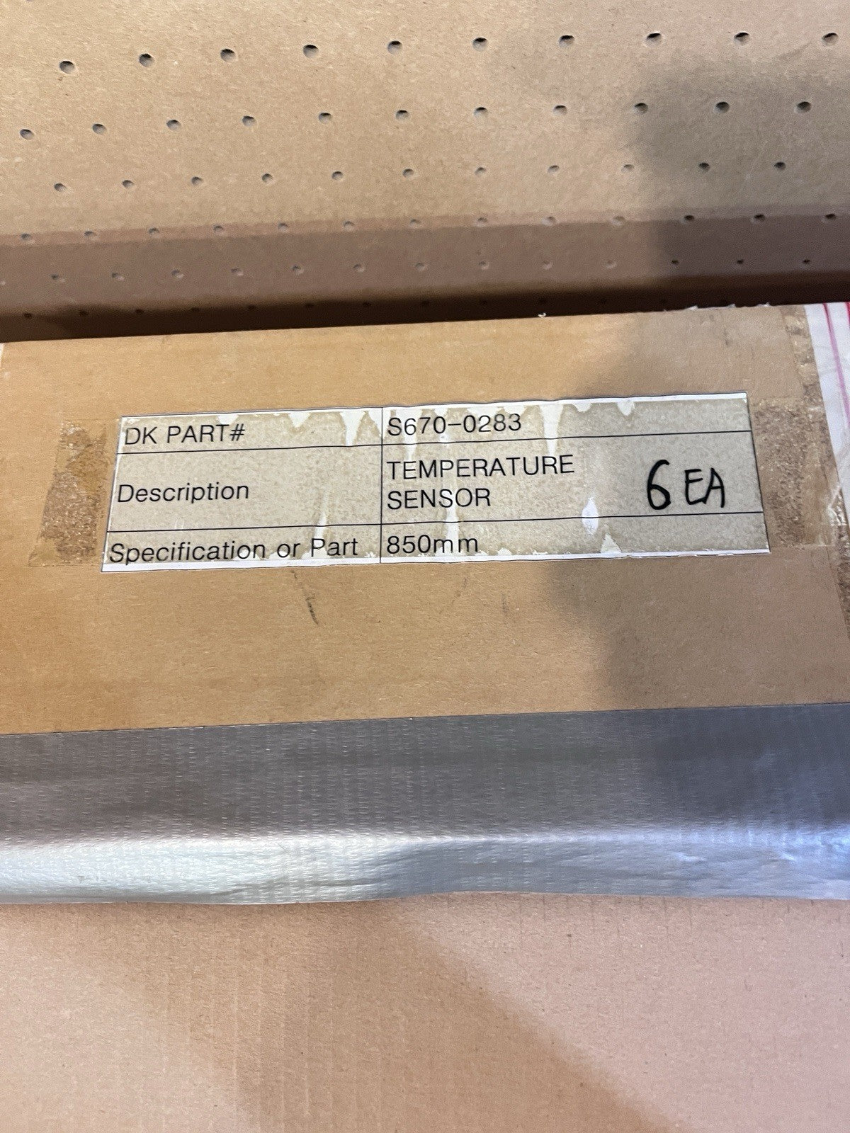⁠KOKAM S670-0283 Industrial Temperature Sensor Probe 850mm Lot of 4 NEW⁠