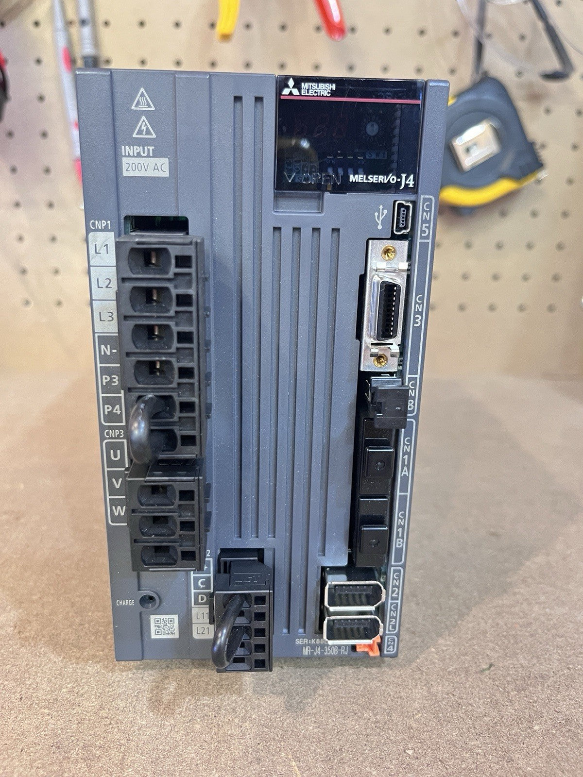 Mitsubishi MR-J4-350B-RJ AC Servo Amplifier Drive 3.5kW 3PH 200V New Other
