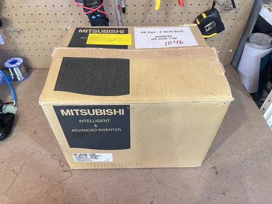 Mitsubishi FR-A740-7.5K High Performance VFD Inverter 3PH 480V 7.5kW 10HP NIB