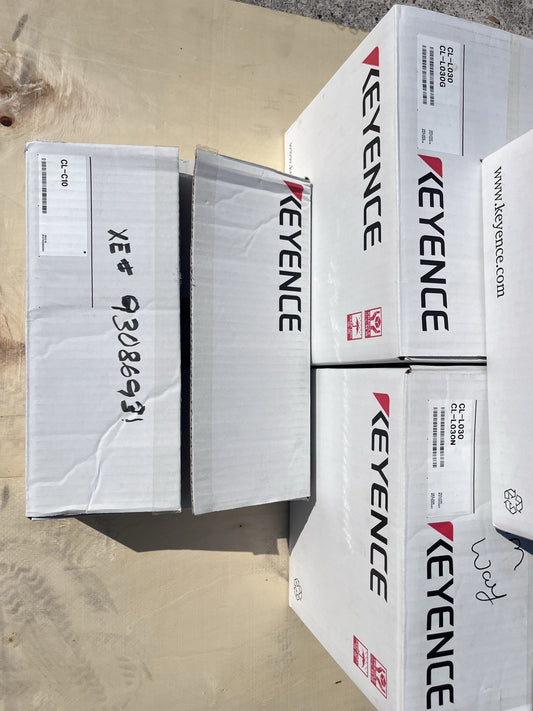 Keyence CL-3000 System Controller CL-3050 CL-L030G CL-L030N CL-C10 Bundle NIB