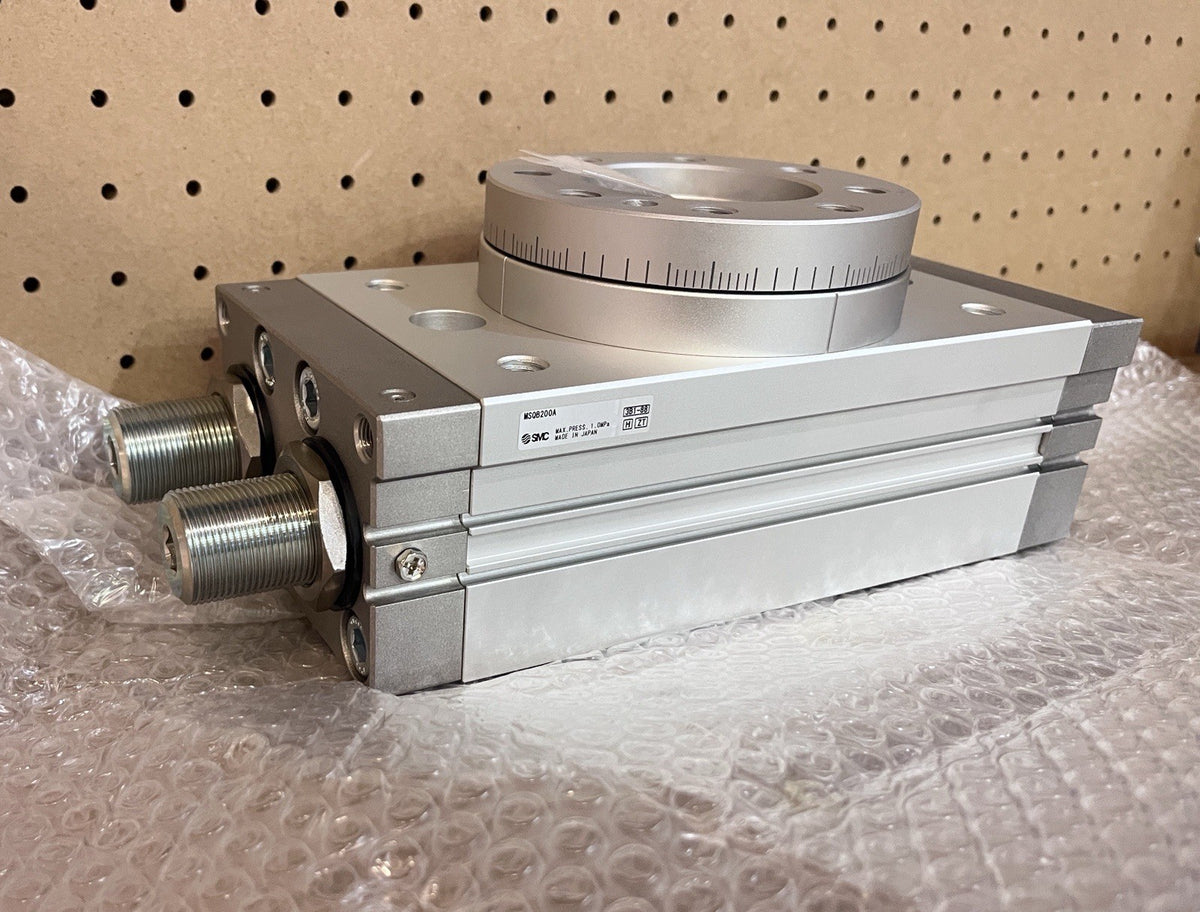 SMC MSQB200A Heavy Duty Rotary Table Actuator Rack & Pinion 0-190° NEW⁠