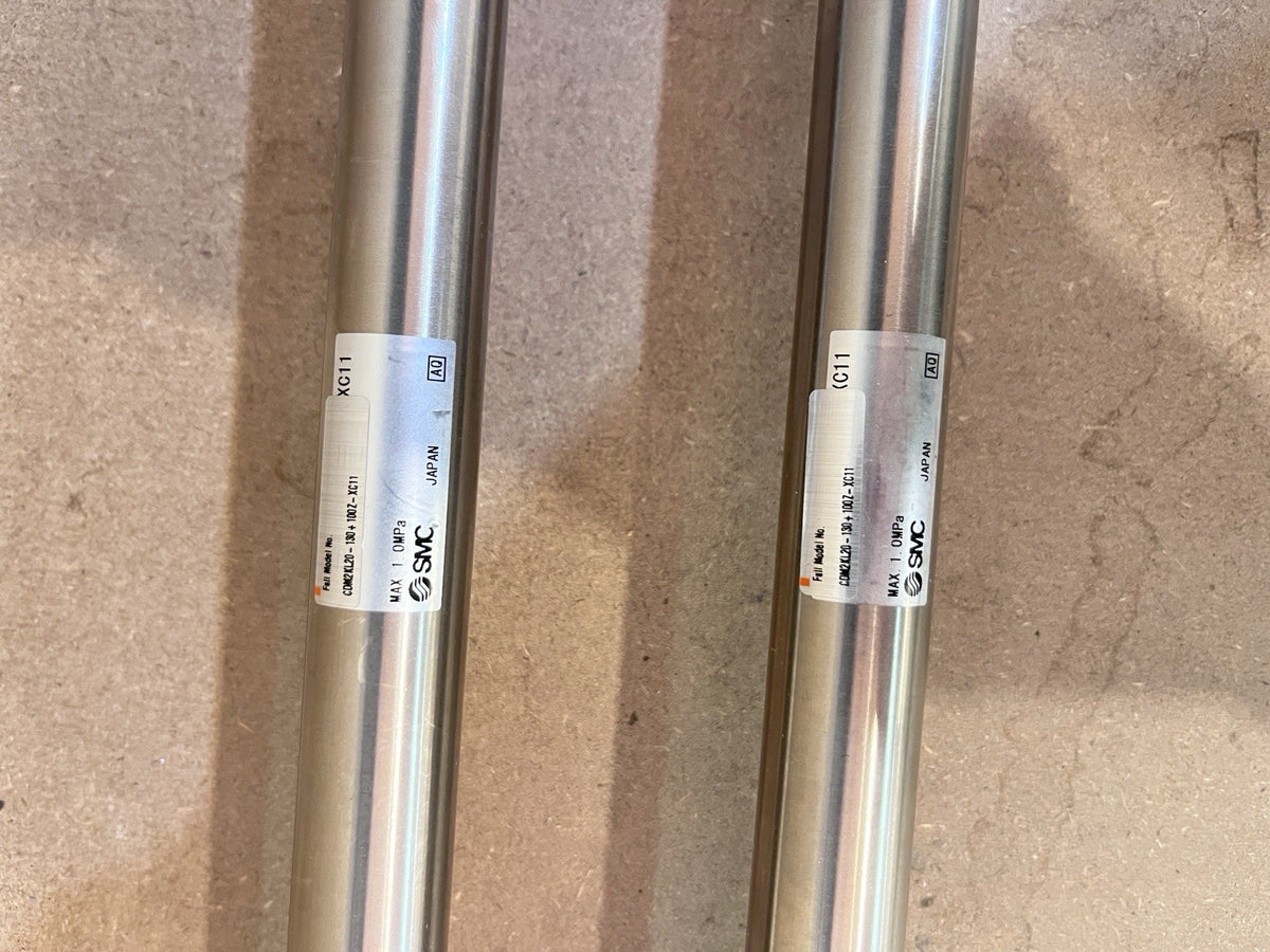 2PCS SMC CDM2KL20-130+100Z-XC11 Non-rotating Dual Stroke Air Cylinder