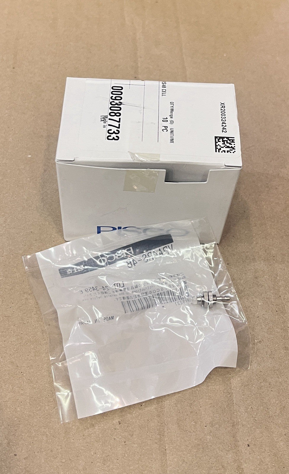 PISCO VPA4RS-4B Vacuum Pad / Suction Cup - 10 Count Box - New Sealed