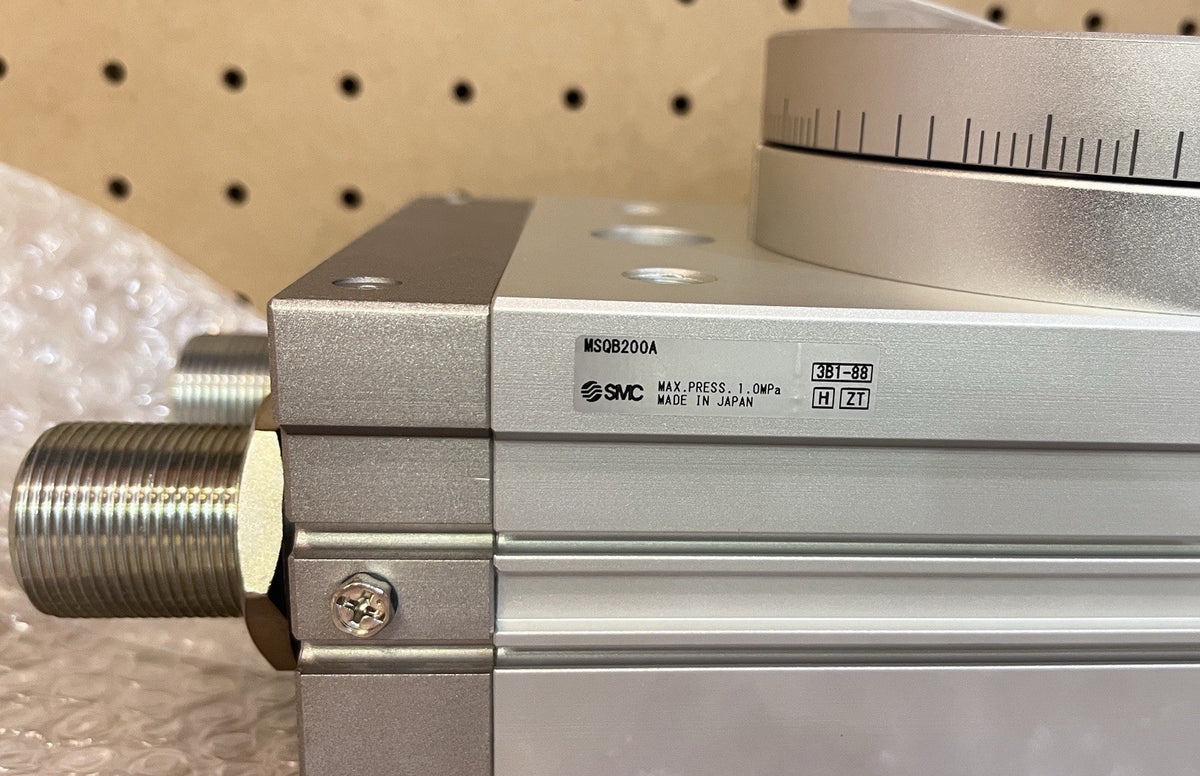 SMC MSQB200A Heavy Duty Rotary Table Actuator Rack & Pinion 0-190° NEW⁠