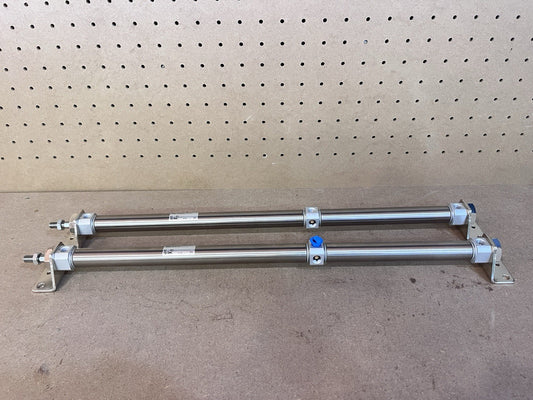 2PCS SMC CDM2KL20-130+100Z-XC11 Non-rotating Dual Stroke Air Cylinder