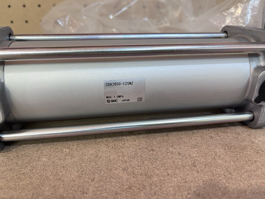 SMC CDA2B50-125NZ Tie-Rod Cylinder 50mm Bore 125mm Stroke Cushion New