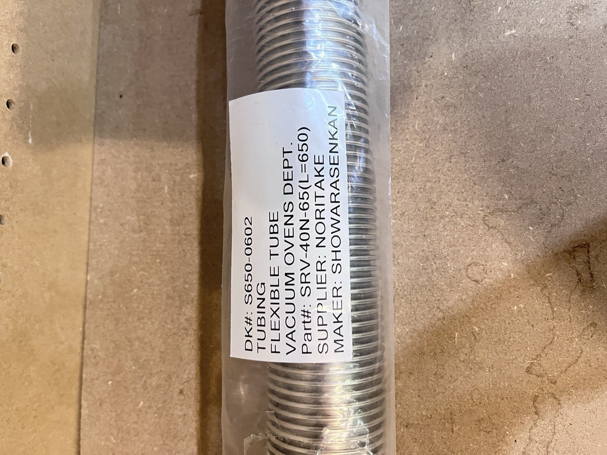 Showa Rasenkan SRV-40N-650 High Vacuum Flexible Stainless Steel Bellows Hose NEW