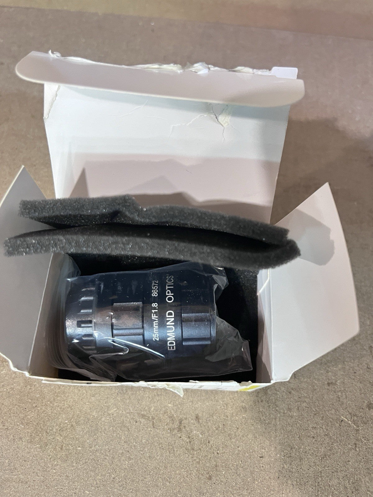 Edmund Optics 86572 25mm F1.8 HP Series 1" Machine Vision Lens NIB⁠