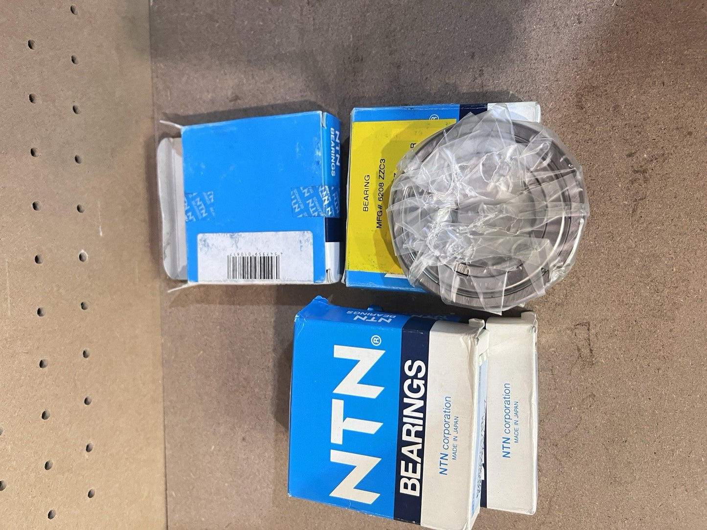 ⁠4 Pack NTN 6208ZZC3 Electric Motor Deep Groove Ball Bearings Japan