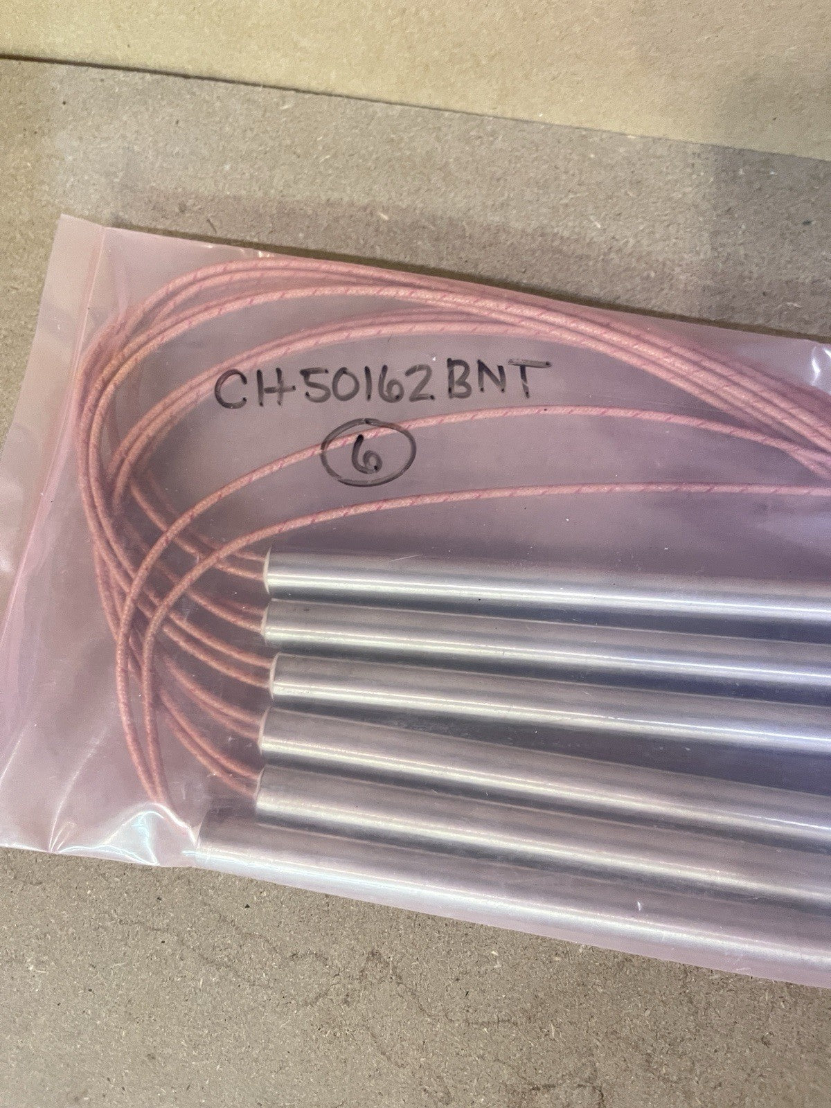 6 Pack CH-50162BNT Industrial Cartridge Heater Elements