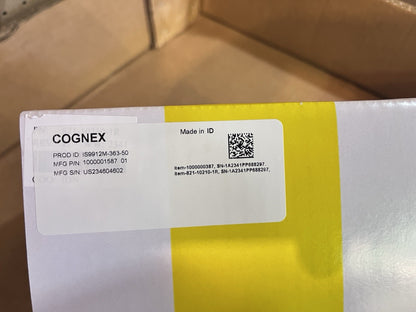 NEW Cognex In-Sight 9912M Ultra-HD 12MP Smart Camera IS9912M-363-50 Monochrome