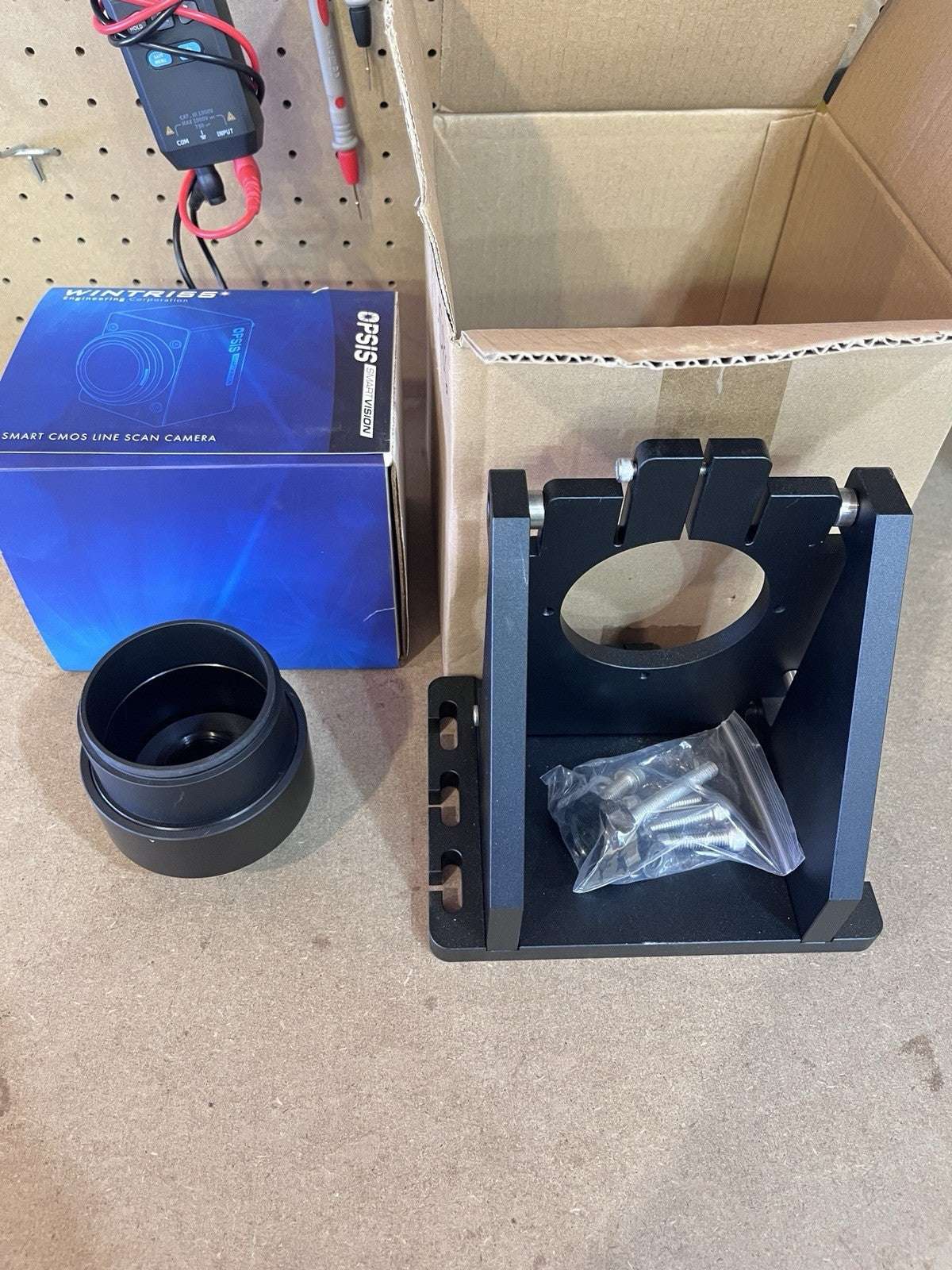 Wintriss OPSIS 8000M Line Scan Camera Rodenstock 80mm Kit Factory Sealed Bag