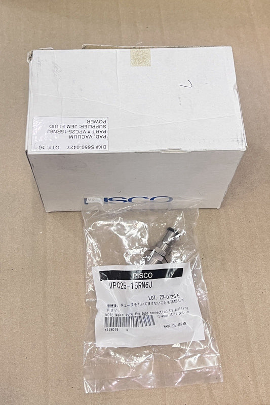 Pisco VPC25-15 RN6J Vacuum Pad Filter - Pack of 4
