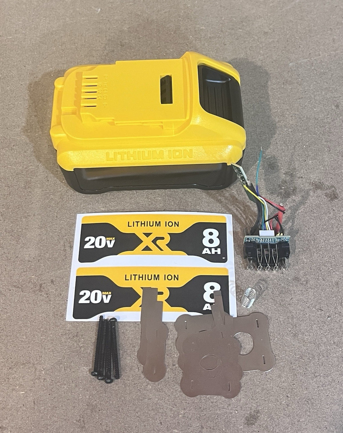 DCB200 9.0Ah Battery Case For DEWALT 18V 20V DIY 3Ah DCB184 Shell Box With BMS