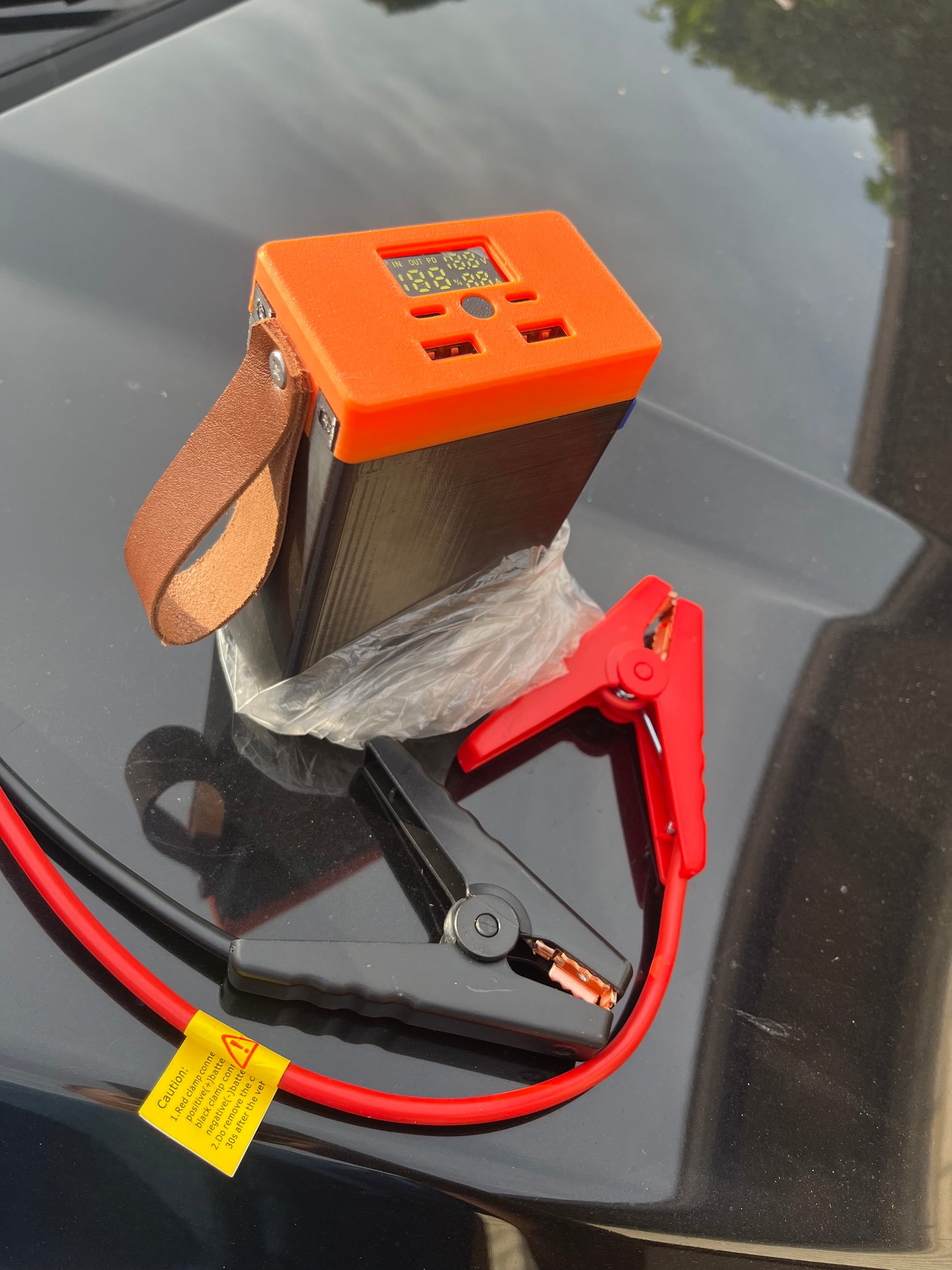 JP40 Jump Starter + Power Bank | 32000mAh, 100W PD Fast Charge, 12V Car Emergency Boost