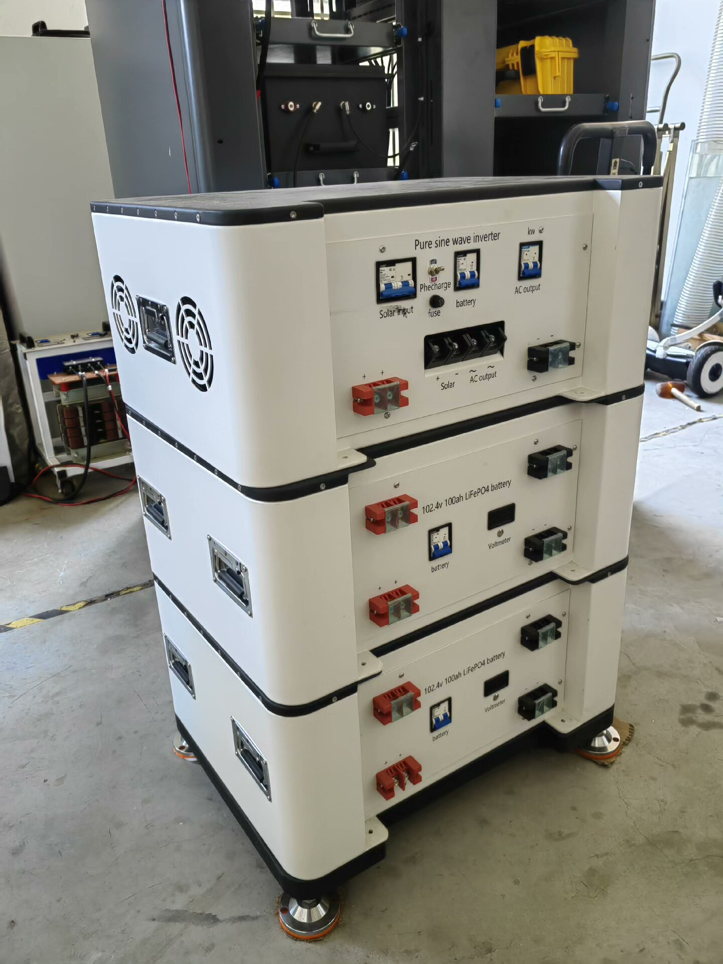 51.2V 200Ah LiFePO₄ Solar Battery for Home Energy Storage – 10.24kWh Powerwall System