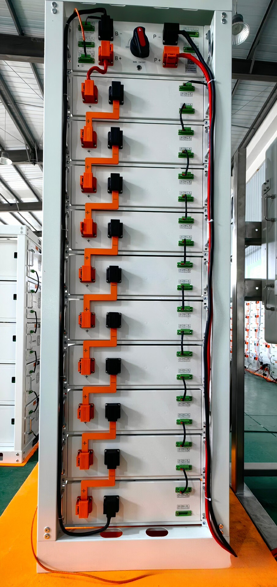 High-Voltage LiFePO₄ Solar Energy Storage System for Commercial & Industrial Use | 240V–1000V Customizable