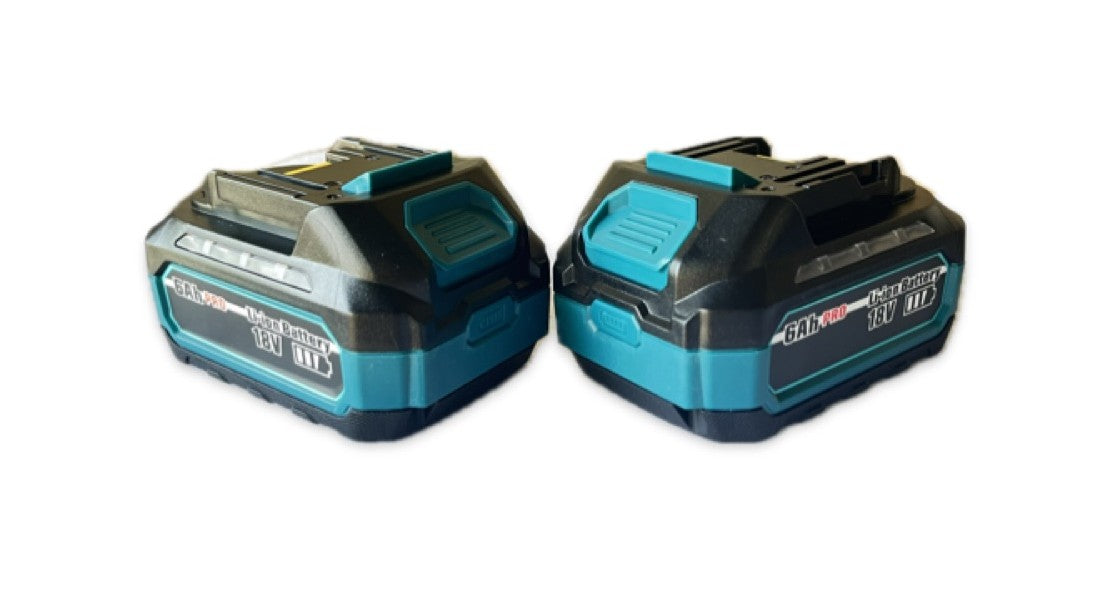 JP30 6.0Ah Compact High Capacity Battery Compatible with Makita 21V Tools – Same Size as 4.0Ah, More Power, 15-Month Warranty