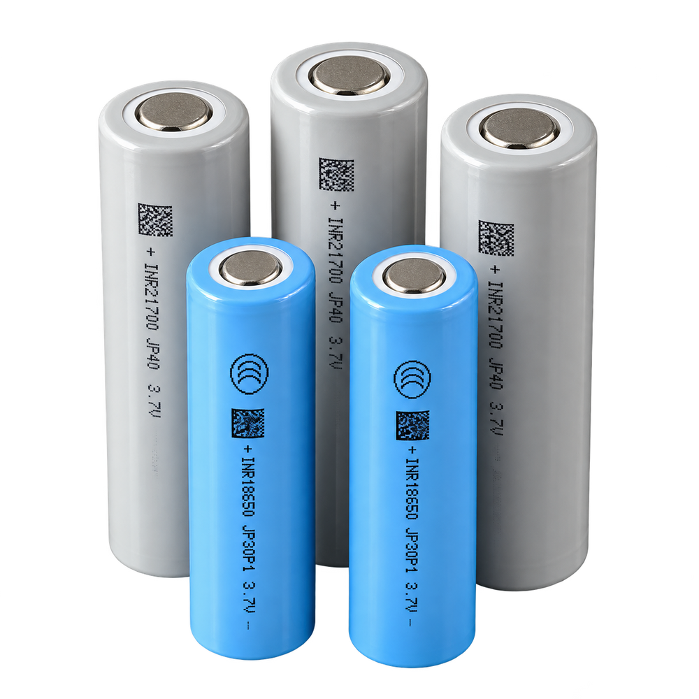 18650 and 21700 cylindrical battery cells